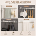 Self-Adhesive Curtain Rod Clips